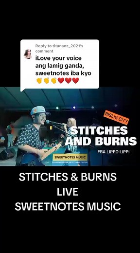 Sweetnotes Music Guitar Cover of Stitches & Burns