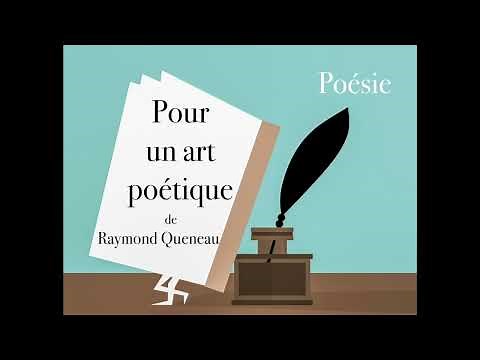 Poésie - Pour un art poétique - Raymond Queneau - For a poetic art- French Poem