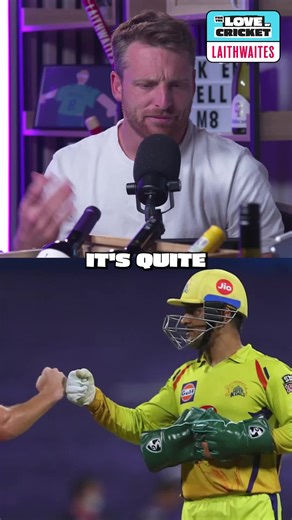 Dhoni's Heartwarming Moment with Jos Butler in Cricket