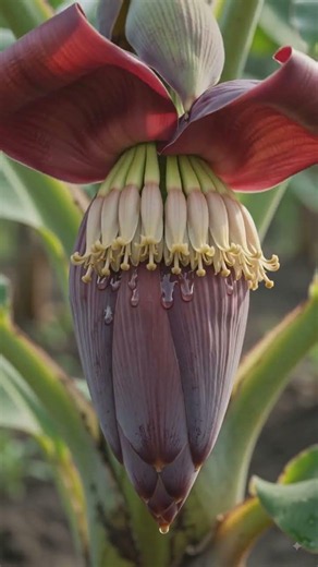 🌱 Ever wondered how banana trees are made? 🍌✨ #BananaTree #NatureProcess #Satisfying