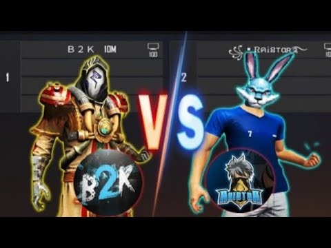 Raistar vs B2K | Custom Match Free Fire 🔥