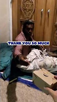 I HELP Homeless People Sleeping at Church Tonight