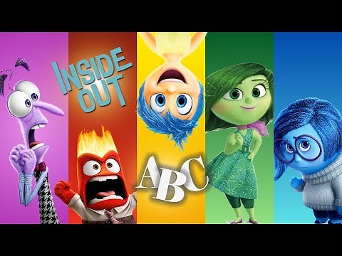 Inside Out ABC - NEW movie - Learn the alphabet with INSIDE OUT new characters and emotions!