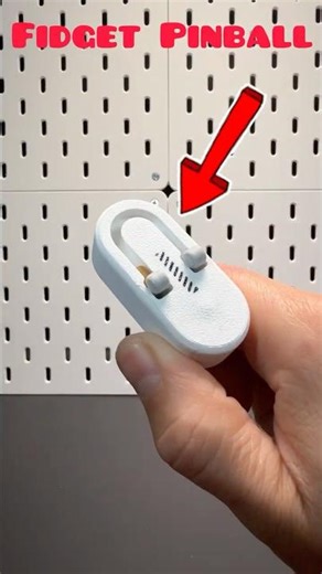 3D Printed Fidget Pinball #howto #satisfying #christmas #toys #relaxing #diy #fidgettoys