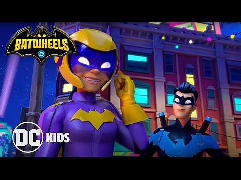 Batgirl & Nightwing Out On A Mission! | Batwheels | ‪@dckids‬