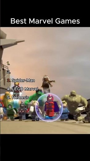 Best Marvel Video Games Ranked!