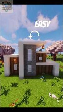 Greenwood Modern House #minecraft #minecraftbuilds #minecrafttutorial #minecraftbuilding #BUILD_MC