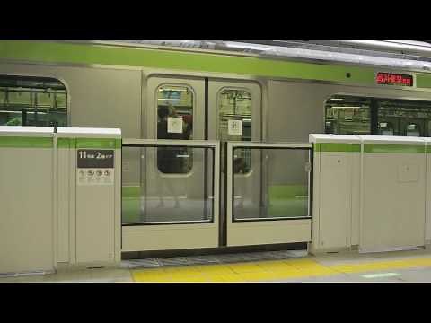 山手線恵比寿駅ホームドア 〜開扉・閉扉〜