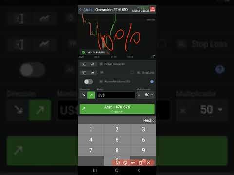 Orden pendiente en libertex