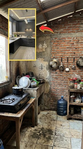 Extreme Old Kitchen Makeover | Dirty to Luxury Transformation