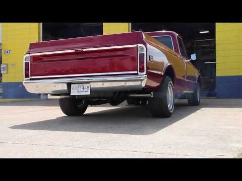 1970 C10 Exhaust Turbo Mufflers
