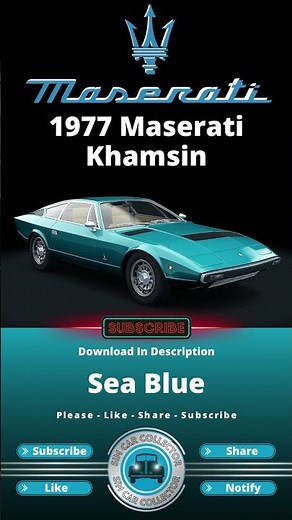 FREE Assetto Corsa Mods * Maserati Khamsin 1977 - Car Mod Download #assettocorsa #shorts
