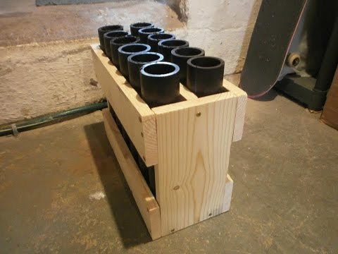 How To Build A 12 Shot Mortar Rack