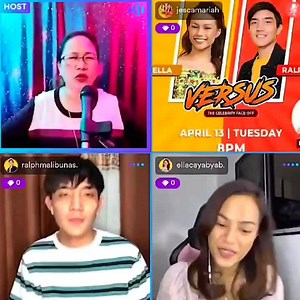 Ralph as Ely and Ella as Celine [Acting] Thank you Direk Cathy for inviting Ralph and Ella. | Ralph Malibunas Official