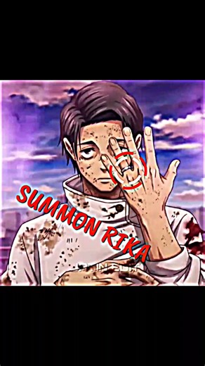 RIKA IN JJK/S3 😳|JUJUTSU KAISEN S3|YUTA VS RYU & URO|MONTEGEM FUEGO|#jjk #shorts