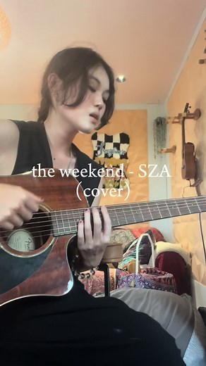 The weekend - sza (cover) #szanese #theweekend #sza #musiccover #rnb #rnbvibes #guitartok #singersoftiktok #singers of tiktok #fypシ #foryourpage