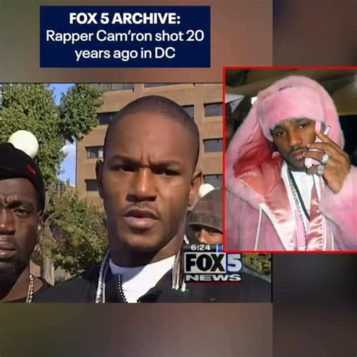 OnlyintheDMV on Instagram: "Via @fox5dc On October 23, 2005, rapper Cam’ron was shot in both arms during a failed carjacking in DC. Wisdom Martin covered the story for FOX 5 twenty years ago."