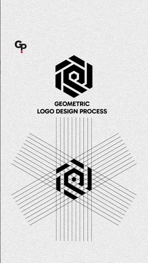 Geometric Logo Design Process | Adobe Illustrator Tutorial #logodesign #adobeillustrator