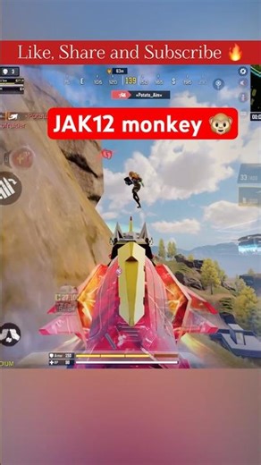 Monkey with JAK-12 💀 #codm #callofdutymobile #shorts