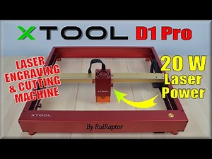 xTool D1 PRO - Laser Engraving & Cutting - Overview and Assembly Guide