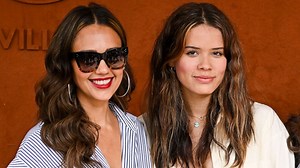 Jessica Alba steps out with daughter Honor at French Open