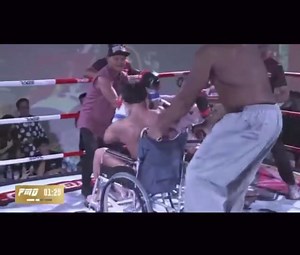 15K views · 123 reactions | Saenchai with Nong Rose and Bob Sapp with Genji Umeno in wheel chair Rock Em, Sock ‘Em fighting  | Funny MMA | Facebook