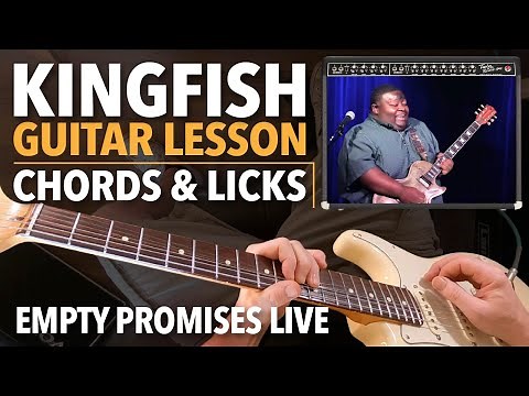 Kingfish Guitar Lesson - Empty Promises With Tabs