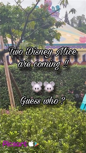 Can you guess these Disney Mice? 認得出呢兩隻迪士尼老鼠當你贏！