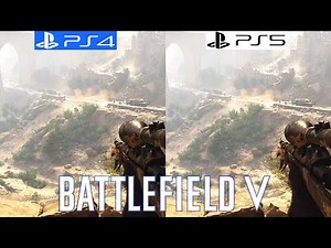 Battlefield 5 PS4 vs PS5 BC - Graphics Comparison - Framerate - 4K - Loading Times - 60FPS