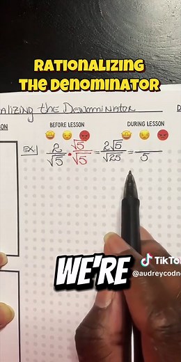 Rationalizing the Denominator: A Step-by-Step Guide