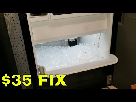 Under Counter Ice Maker Not Making Ice - FIXED