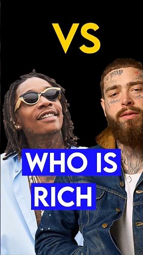 Wiz Khalifa vs Post Malone: Who’s Richer? #wizkhalifa #postmalone