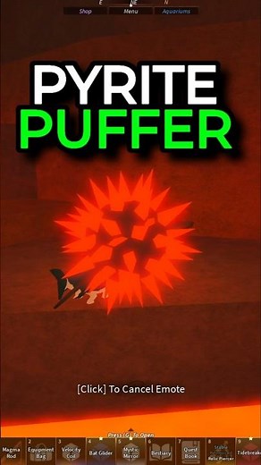 How to Get Pyrite Pufferfish in Fisch! 🔥 | Fast Catch Method