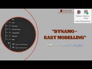 Dynamo = Easy Modelling | Create Revit Walls from CAD