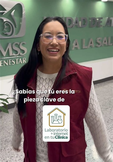 Con Laboratorio   Internet en tu Clínica, la tecnología llega a tu unidad, pero la diferencia la haces tú 🧬💻