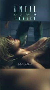 Until Dawn Remake: Mike tries to save Jess #untildawn #untildawnremake