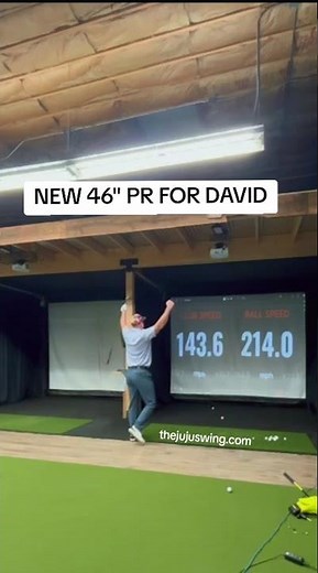 214 MPH With His Course Driver - The Juju Swing™️ #golf #thejujuswing #longdrive