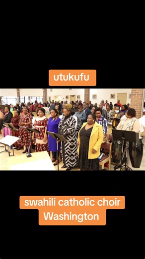 Swahili Catholic Choir Performance in Washington