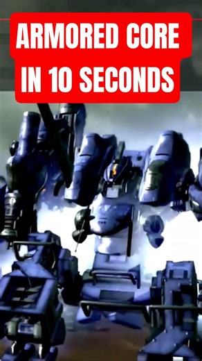 Armored Core Explained in 10 Seconds #armoredcore #ac5