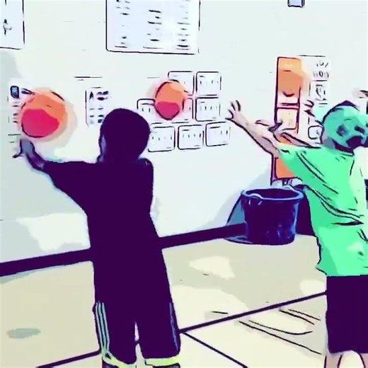 Elementary Basketball Lesson Highlight
