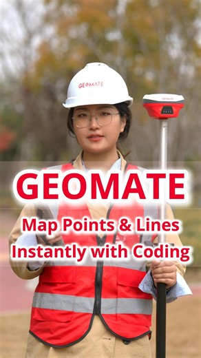 GeoMate Positioning on Instagram: "Say goodbye to office drafting! With GEOMATE MateSurvey, map point features (e.g., drains) & line features (e.g., roads) directly in the field! 🗺 Assign unique codes to each feature for automatic layering. Export organized DXF files the moment you finish surveying—your map is done on-site! ⚡ #GEOMATE #GNSS #Surveying #FieldTech #Geospatial #Engineering #GPS #construction #LandSurveying #Surveyors #Survey #Efficiency #surveyinglife #Precision"