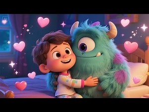 The Monster Under My Bed + More | Friendly Monster Rhyme for Kids