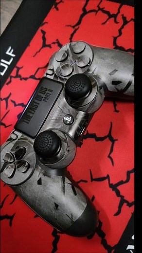 unboxing and applying skin for ps4 controller