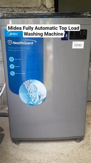 Midea Fully Automatic Washing Machine Top Load