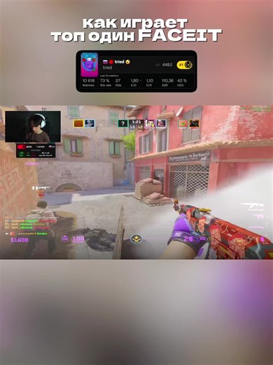 Gameplay Highlights on HypeTried - CS2 and Faceit 10 Level