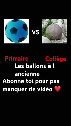 Les ballons p vs c