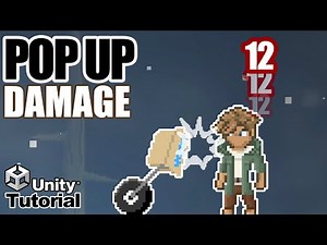 PopUp Damage Text (Unity Tutorial)