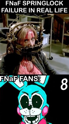 “FNaF Springlock Failure In Real Life” FNaF Fans: | FNaF Movie MEME