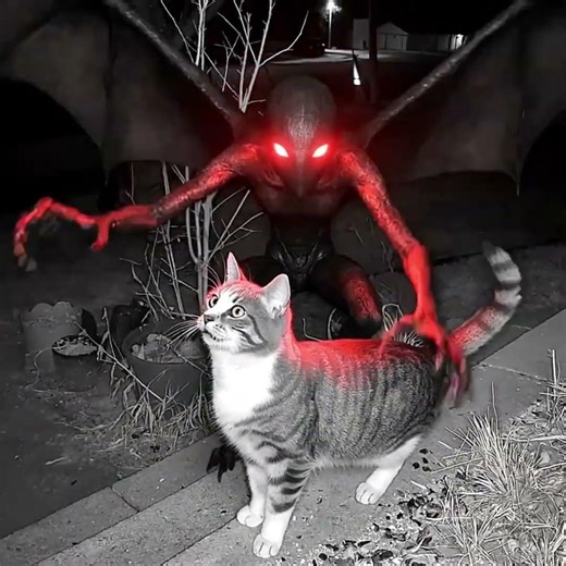 Mothman Grabbed Arthur Cat! 😬🐈