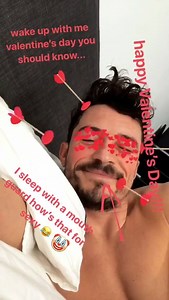 happy valentine's day ❤️❤️❤️ | Orlando Bloom
